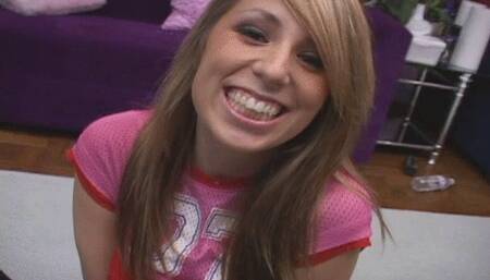 Young Alissa POV Jerk Off Cum In Mouth Cum Swallow! (1st half wmv)