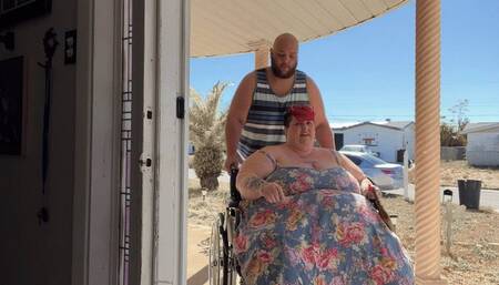 Fat & Immobile: Wheelchair Ride to the Doctor's Office HD