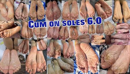 Cum on Soles Cumpilation Version 6 – OMG! 31 cumshots!!