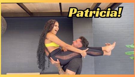 20 year old Latina Speedy Gonzales Patricia is too quick for Muscular Eider