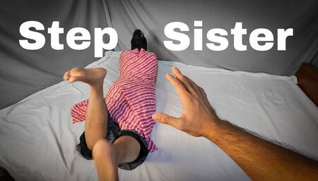 Stepsister and Me for the First Time Having Sex When We're Alone at Home