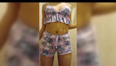 Tender Teen18+ in Miniskirt with Perfect Tits. It Is Recorded in the Shower and Sent to Your Teacher