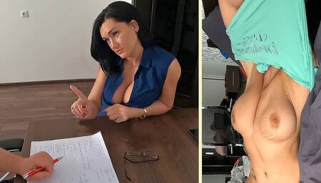 My Math Tutor Let Me Stay Overnight for Extra Classes and I Accidentally Fucked Her..