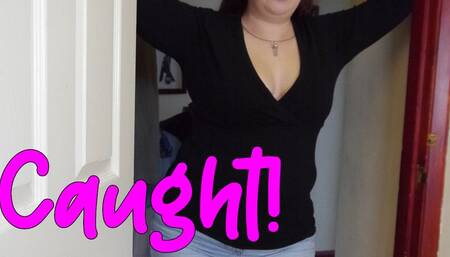 Caught - British, anal play, dildo, erotica, joi, jerk off instruction, audio story, gentle domme, dominant girlfriend, anal training, mp4