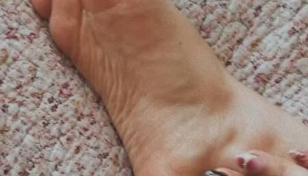 Aceitando mis pies