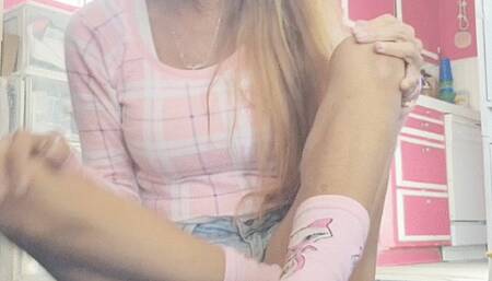 Girlfriend caught you smelling my dirty socks