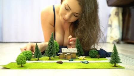 Contryside Walk (footcrush, buttcrush, asmr)