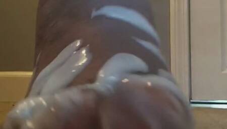 Showing my lotion some love ft dirty feet