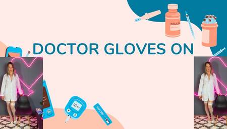 The sexy doctor prepares for your consultation