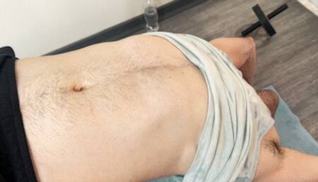 TINY TAKES OVER GIANT LIAM'S BELLY BUTTON SUB