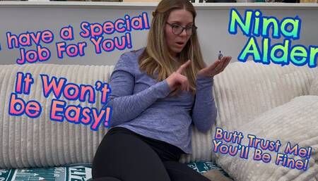 I have a Special Job For You! - Nina Alder - Anal Vore - Farting