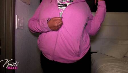 Tight Black Leggings Ass and Belly Worship - standard, WMV