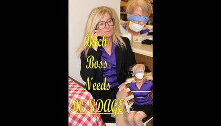 Bitch Boss Needs Bondage, with Dakkota prt 1