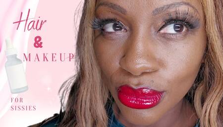 Day 22 Sissy training programme: Hair and makeup for sissies