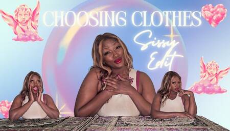 Day 23 Sissy training programme: Choosing clothes as a sissy