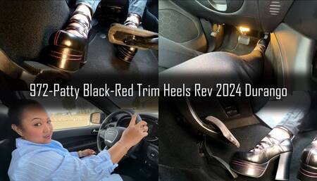 972-Patty Black-Red Trim Heels Rev 2024 Durango