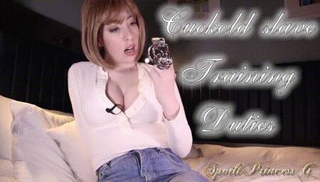 Cuckold Training slave Duties