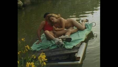 Wild and Sensual Sex Outdoor on the River