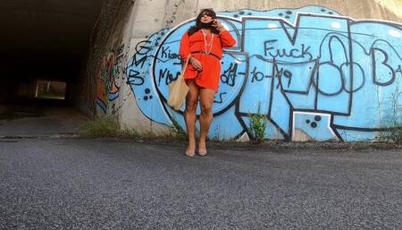 Joanalovets Warm up Afternoon (driving, Walking, Masturbating, Pissing and Cumming)