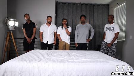 Bts of Riley and the Cream Team