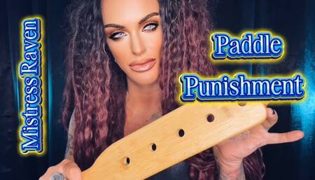 PADDLE PUNISHMENT