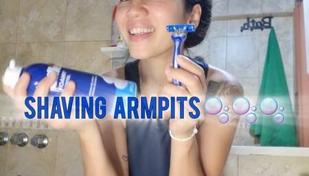 Traditional armpit shaving