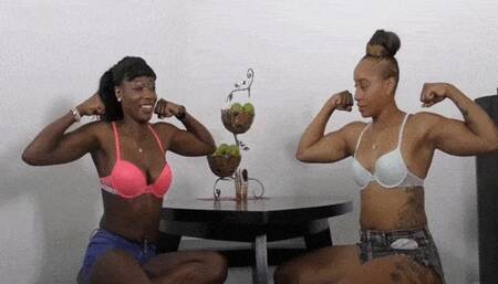 Kendra vs Paris: Arm Wrestling