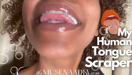My Human Tongue Scraper