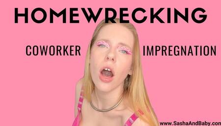 Homewrecking Coworker Impregnation Virtual POV Sex