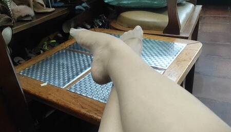 What rich arches pronounced in pantis stockings (2)