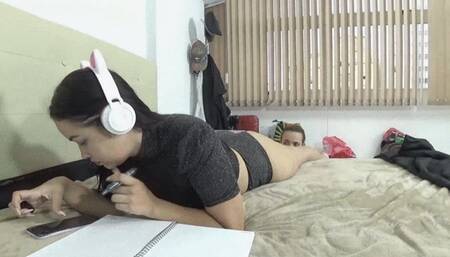 Hot Asian sexy smelling farting hidden Part 1 by kiara and Nicole ramanoff Cam by Aline full hd