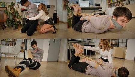 Jame & Alba - Office Games (MP4 FULL HD 1080p)