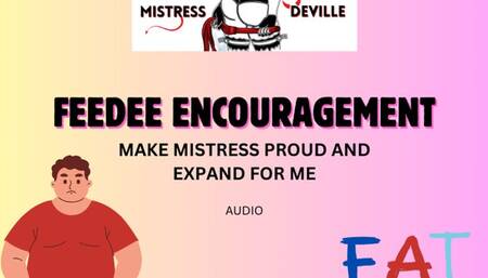 Feeder Mistress eating encouragement Audio