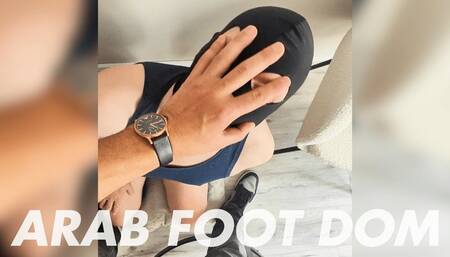 Arab Master Hands and Sneakers Domination