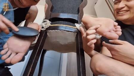 Chair tickling my stepbrother’s feet II