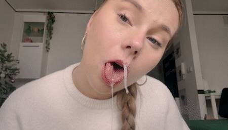 A giant snot stuck to my face mp4 HD