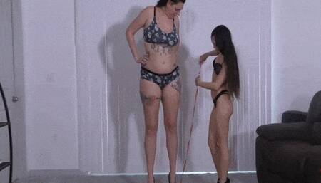 Vanessa & Natasha: Size Comparison