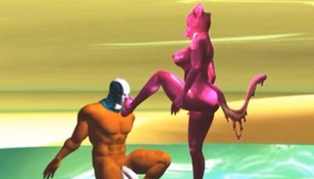 Phil Fights with a Furry Goo Cat VR