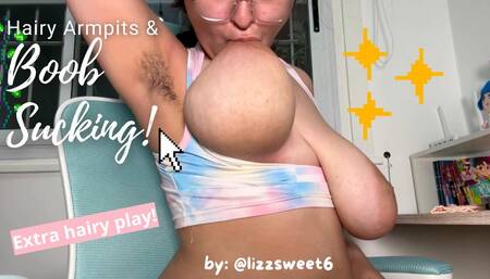 Hairy Armpits and Boob Sucking