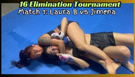 Match 1: Jimena vs Laura B - 16 Person Elimination Tournament
