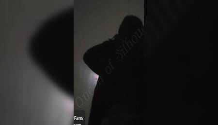 Naked Silhouette Sensual Dance