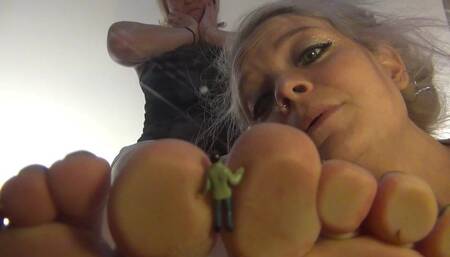 Tiny Man Used for our Pleasure