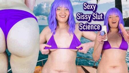 Sexy Sissy Slut Science - She turns you into the crews sissy slut to use - Sissification, Make Me Bi, Bisexual Encouragement, Femdom, Female Domination with Mistress Mystique Hoops - MP4