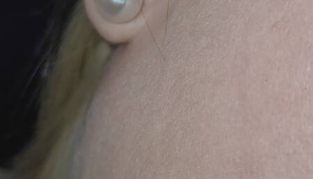 Removing wax from my ear with a cotton swab