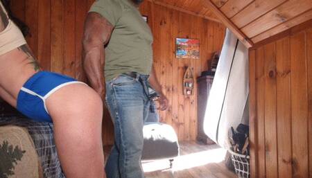 bhts xavier warms SK up with a spanking