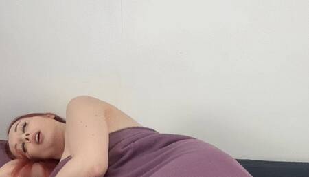 Labor- Virgin wakes up pregnant and goes into labor and gives birth