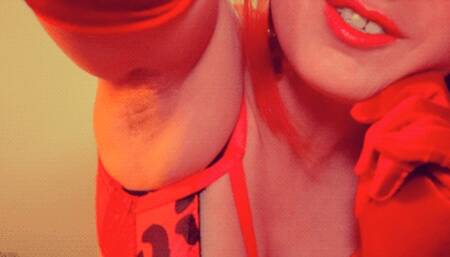 Sniff Sniff Bitch: Hairy Armpit Worship Sniff + Lick POV