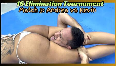 Match 3: Andrea vs Kevin - 16 Person Elimination Tournament