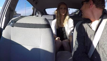 Rachel James Gets Loud as She Fucks Her Drivers Massive Cock