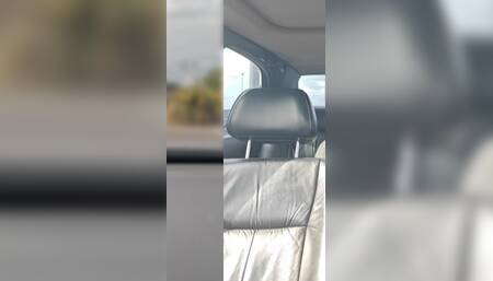 Clarabitch My First Time in a Parking Play with Huge Dildo in My Little Bitch Ass